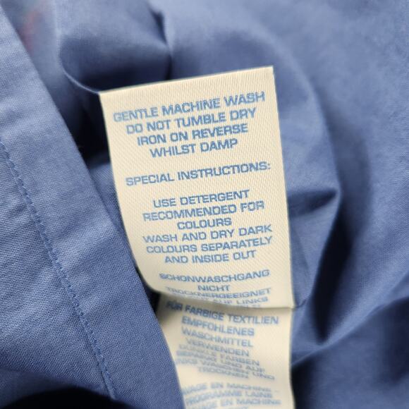 Boden Dress Womens 10R Blue Orange Green Geometric Print Sleeveless Sheath Lined - Picture 14 of 15